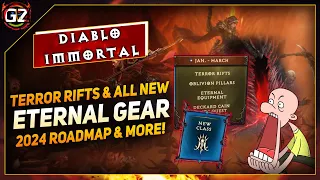 Terror Rifts, Oblivion Pillars - ETERNAL GEAR | New Class & 2024 Roadmap | Diablo Immortal