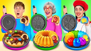 मैं बनाम दादी कुकिंग चैलेंज | मजेदार स्थितियां TeenDO Challenge
