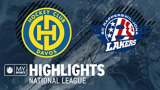 HC Davos - SC Rapperswil-Jona Lakers 9-2 (2-0; 3-1; 4-1)