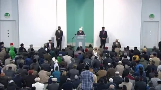 Cuma Hutbesi 30-10-2015 - Islam Ahmadiyya