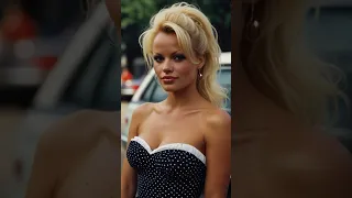 Pamela Anderson is 56 years old. See her age from age 26 to 76! #pamelaanderson #ai #ageprogression