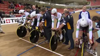 Men's Team Pursuit Gold Final - Great Britain v Australia - 2013 UCI World Track Championships