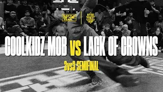 Coolkidz MOB vs Lack Of Crowns | 3vs3 Semifinal | BOTY CE X HHPC 2023