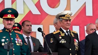 Военный Парад Победы прошел во Владикавказе