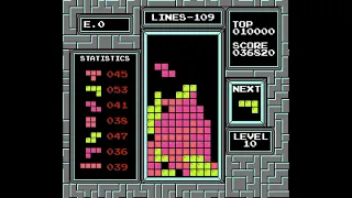 NES Tetris best AI play