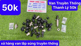 Thanh Lý Van Truyền Thống 50k , Van Truyền Thống PCP Điều Áp, Van Thanh Lý