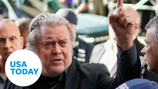 Steven Bannon, former Trump adviser, surrenders to NY authorities | USA TODAY