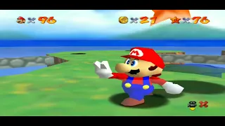 Super Mario 74 - Ten Years After (7) Crumble Rumble Tower (no savestates)