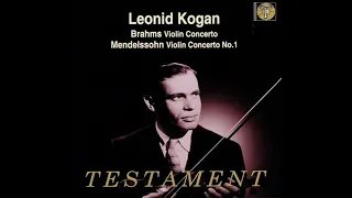 Brahms: Violin Concerto - Kogan,  Bruck / 브람스: 바이올린 협주곡 - 코간, 브룩