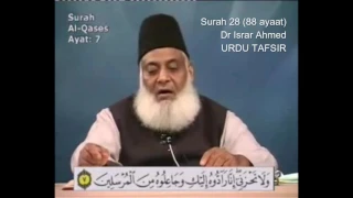 28 Surah Qasas Dr Israr Ahmed Urdu