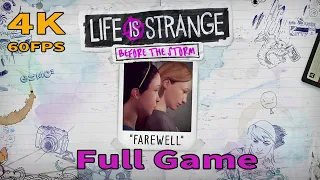 LIFE IS STRANGE: BEFORE THE STORM - FAREWELL Full Game Walkthrough 4K 60FPS