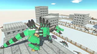 Robot Spinosaurus Death Run Animal Revolt Battle Simulator