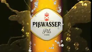 Рекламный ролик пива Pibwasser