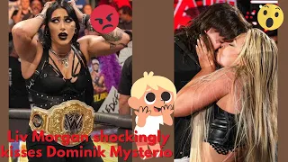 Liv Morgan shockingly  kisses Dominik Mysterio