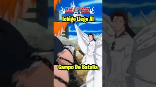 Ichigo Llega Al Campo De Batalla | Ichigo Vs Aizen #Bleach #Ichigo #Aizen #Shorts