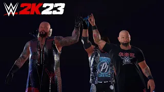 WWE 2K23 - The O.C. (Trio-Entrance, Finisher)