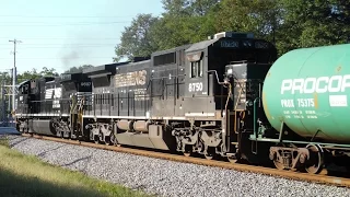 HD : Railfanning the NS Memphis West District ft. SD70MACe & NS Standard Cab Dash8