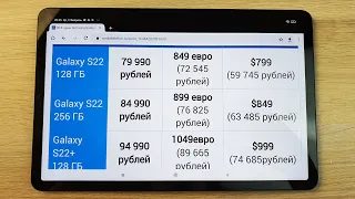 ВСЕ РОССИЙСКИЕ ЦЕНЫ НА НОВЫЕ SAMSUNG GALAXY S22, S22+, S22 ULTRA!