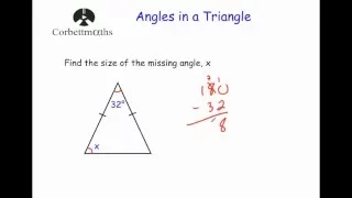 Angles in a Triangle