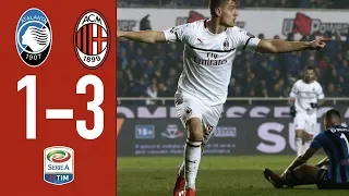 Highlights Atalanta 1-3 AC Milan - Matchday 24 Serie A TIM 2018/19