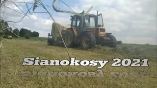 Sianokosy 2021😎 Renault,Krone i Fella w akcji😄