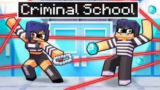 Going to an ALL CRIMINAL Minecraft School!