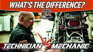 Do You Want a "Tech" or a "Mechanic" to Work on Your Bike?