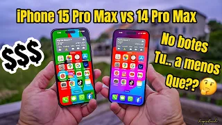 iPhone 15 Pro Max vs 14 Pro Max - Son lo mismo ??