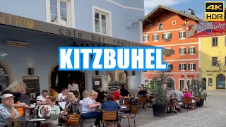 Kitzbuhel Austria 2023 🇦🇹  Evening walk🌛 4K HDR