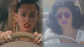 Marina/Mark Ronson, Miley Cyrus - Blue x Nothing Breaks Like A Heart (Video Mashup)