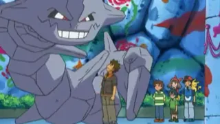 Brock's onix evolve into steelix Pokemon in Hindi