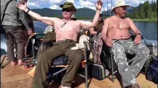 Russian President Vladimir Putin Fishing Amazing Scenes Must Be Seen!