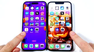 iPhone 15 Pro vs iPhone 13 Pro Speed Test 🎃