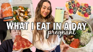 What I eat in A Day while Pregnant (HONEST & REALISTIC) Cooking at Home | Julia Havens