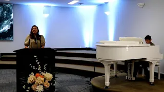 Olena Shevchuk  ,,Окутаная Дымкой Голубой..." Ukrainian Mission Church A/G.