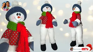 How to Make a SNOWMAN | Step by step with Arte en Tus Manos