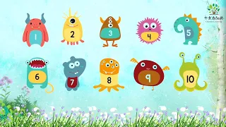 Learn to Count 1 to 10 in Chinese | 1-10 數一數 | 中文加油站GG