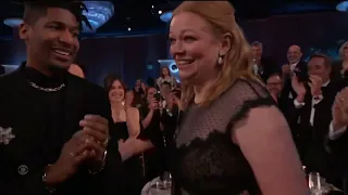 Sarah Snook Wins Best Actress Drama Series - Golden Globes 2024