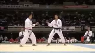 JKA 57th JKA All Japan Karate Championship Final Kumite 2nd Nemoto Keisuke vs 1st Iimura Rikiya