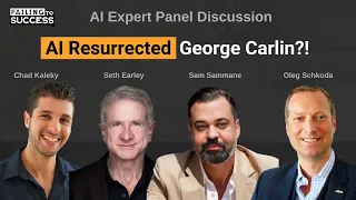 AI Resurrected George Carlin?! Creative Industries - Artificial General Intelligence: Expert Panel