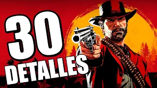 30 DETALLES ALUCINANTES de RED DEAD REDEMPTION 2 - ¿Conocías alguno?