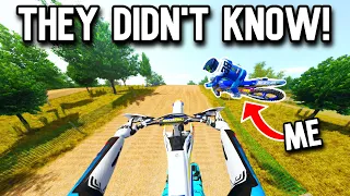 I WENT UNDERCOVER AS HAIDEN DEEGAN IN MX BIKES RACES!