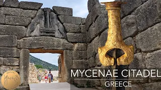 The Citadel of Mycenae | Mycenaean Civilization History | Lion Gate | 4K