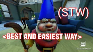 *DESTROY* 3 GARDEN GNOMES IN Successful missions |BEST WAY|Fortnite SAVE THE WORLD