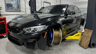 F80 M3 drift week build. ep.3 making it a drift car.