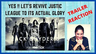 Justice League- Zack Snyder Cut Official Trailer Reaction | DC Fandome | Ashmita Reacts