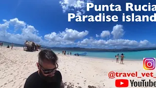 Gringo takes on the coral reef of Paradise island Punta Rucia Dominican Republic  part 1