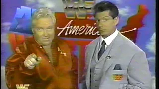 Bobby Heenan & Vince McMahon [1993-12-05]