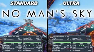 No Man's Sky VR graphical preset PERFORMANCE comparison // RTX 3080 // Valve Index