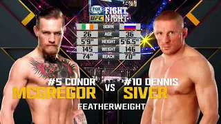 Conor McGregor vs Dennis Siver UFC FULL FIGHT NIGHT CHAMPIONSHIP